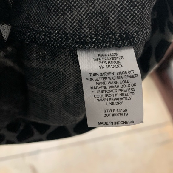 Enfocus Studio Animal Print Ruffle Collar Dress - Picture 8 of 14